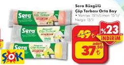 SERA BÜZGÜLÜ CÖP TORBASI ORTA BOY SERA BÜZGÜLÜ CÖP TORBASI ORTA BOY